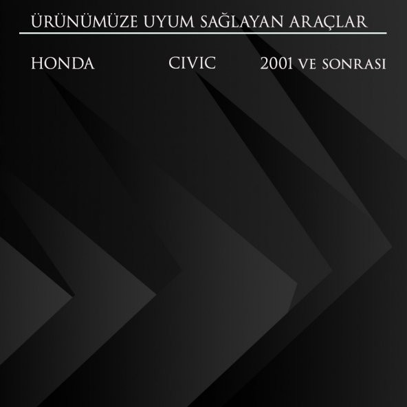 Honda Civic için Nikelajlı İç Açma Kolu Sağ - 2