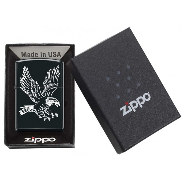Zippo Orijinal Çakmak-kartal Figürlü-Z-CI407348-218 (218-063329)-Z242 ürün görseli 1