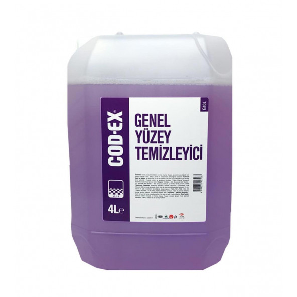 COD-EX Genel Yüzey Temizleyici Lavanta 4 L