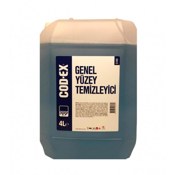 COD-EX Genel Yüzey Temizleyici Soft Touch 4 L