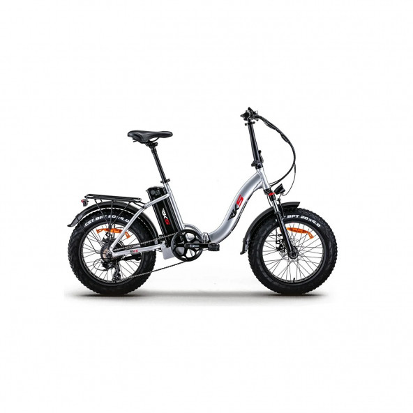 RSI X PRO ELEKTRIKLI BISIKLET GRİ ÇELİK JANT