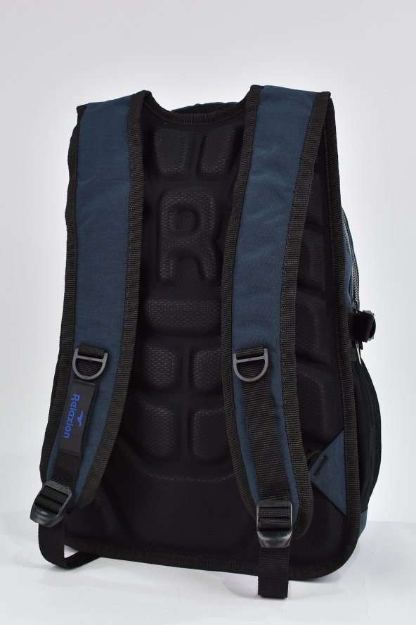 Elatae Unisex Ortopedik Çok Gözlü Günlük Seyahat Okul Sırt Çantası Lacivert 2237 - 5