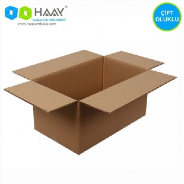 HAAY AMBALAJ 50x30x25 Cm Çift Oluklu A-Box Koli 10 ADET