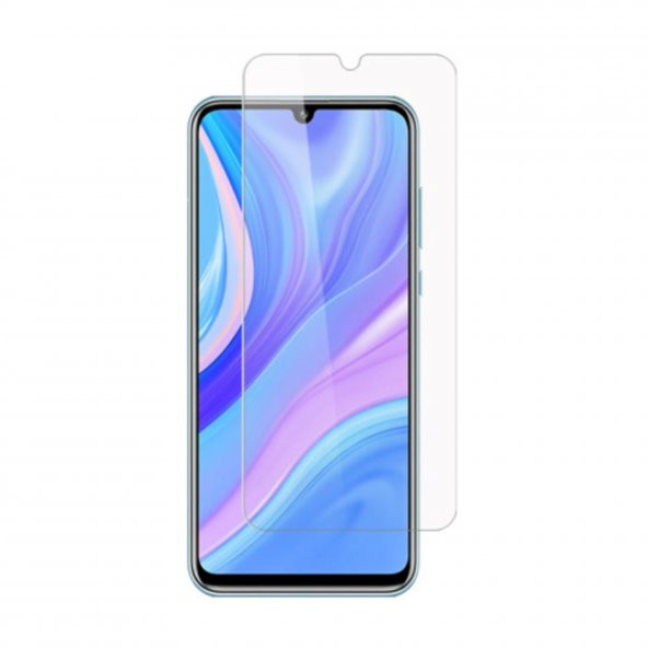 Huawei Y5P İle Uyumlu Sadece Ön Kılıflı Kesim Ekran Koruyucu Kaplama