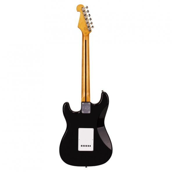 SX SST62+ Stratocaster Black Elektro Gitar (KILIF+ASKI+JAK+PENA) - 2