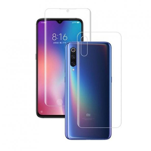 Xiaomi Poco X3 Pro Ön-Arka Darbe Emici HD Ekran Koruyucu Kaplama