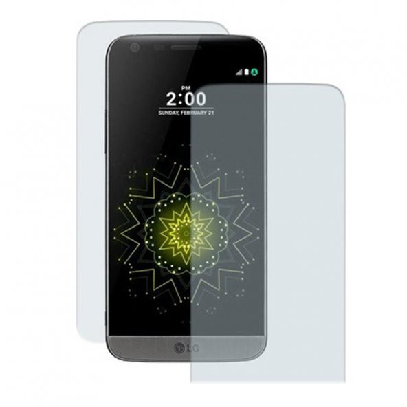 LG Stylo 5 Ön-Arka Darbe Emici HD Ekran Koruyucu Kaplama