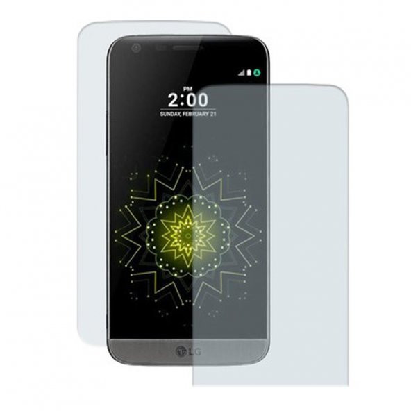 LG V30 Ön-Arka Darbe Emici HD Ekran Koruyucu Kaplama