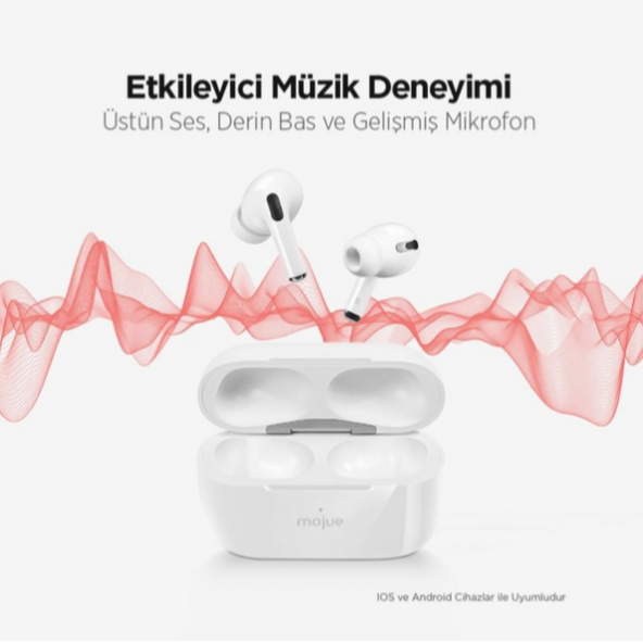 mojue TW05 ANC Gerçek Kablosuz TWS Bluetooth Kulaklık - 2