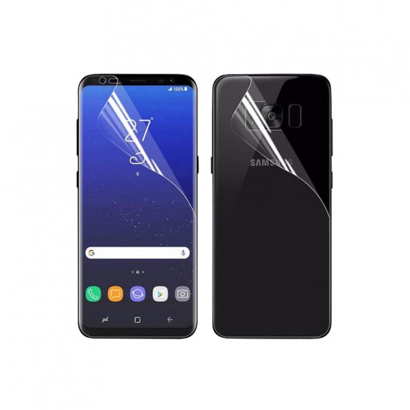 Samsung Galaxy Xcover Pro Ön-Arka Darbe Emici HD Ekran Koruyucu Kaplama