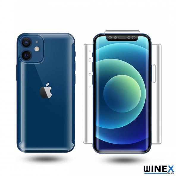 Xiaomi 11İ Ön-Arka Darbe Emici HD Ekran Koruyucu Kaplama - Resim 4