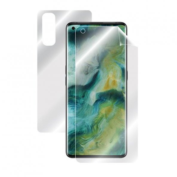 Oppo Reno 6 Z Ön-Arka Darbe Emici HD Ekran Koruyucu Kaplama