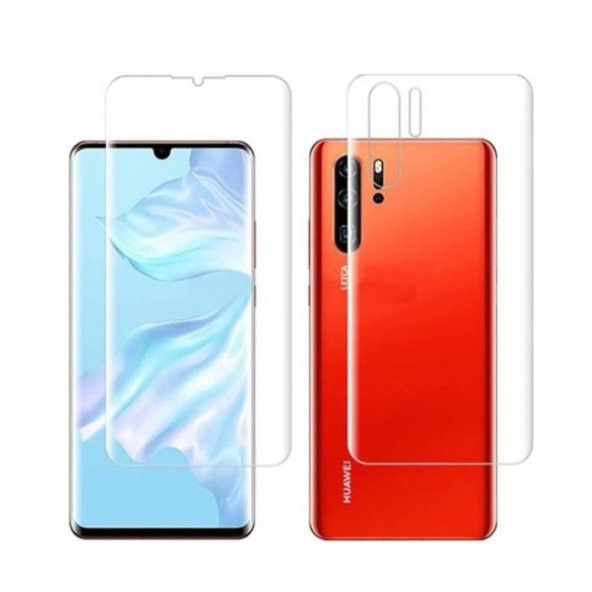 Realme C31 Ön-Arka Darbe Emici HD Ekran Koruyucu Kaplama