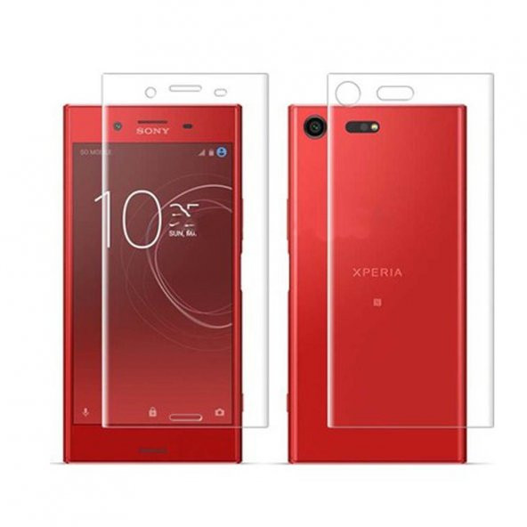 Sony Xperia XA 5.2 Ön-Arka Darbe Emici HD Ekran Koruyucu Kaplama