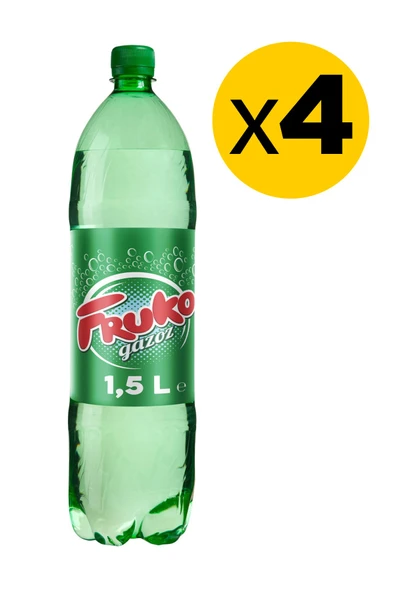 Fruko Gazoz 1,5 lt x 4 Adet