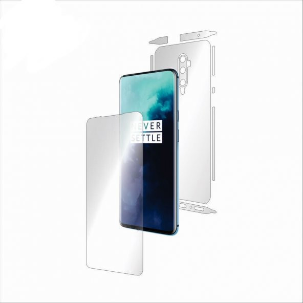 Oppo A52 Ön-Arka 360 Fullbody Darbe Emici Kaplama ve Hd Ekran Koruyucu
