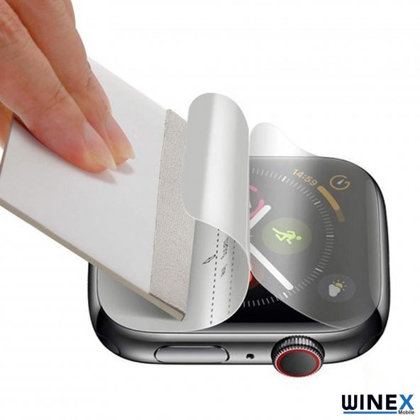 Apple Watch 3 38mm Ön Darbe Emici Ekran Koruyucu Nano Cam (4 Adet) - 4