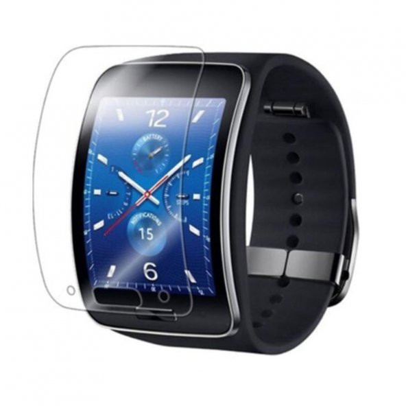 Samsung Galaxy Watch Gears Smr750 Ön Darbe Emici Ekran Koruyucu Nano Cam (4 Adet)