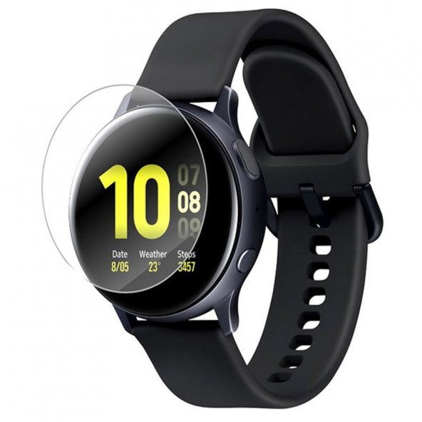 Samsung Galaxy Watch 4 Bluetooth 44mm Ön Darbe Emici Ekran Koruyucu Nano Cam (4 Adet)
