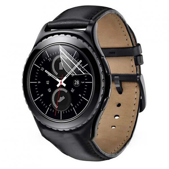 Samsung Galaxy Watch 4 Clasic Bluetooth 42mm Ön Darbe Emici Ekran Koruyucu Nano Cam (4 Adet)