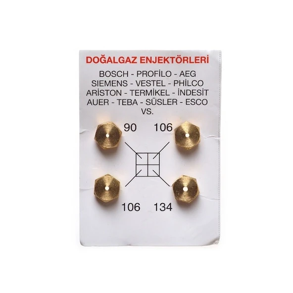 Doğalgaz Enjektör Ocak Takımı (Bosch, Siemens, Profilo, Vestel) - 4