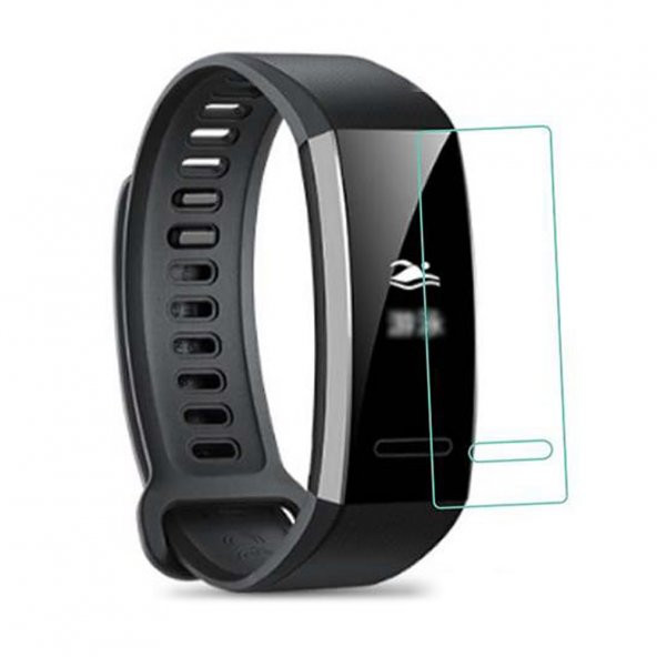 Huawei Band 2 Pro İle Uyumlu Ön Darbe Emici Ekran Koruyucu Nano Cam (4 Adet)