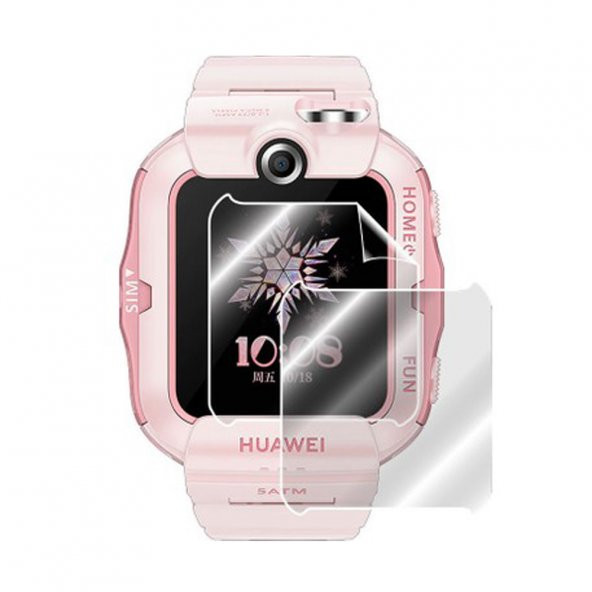 Huawei Children 4x İle Uyumlu Ön Darbe Emici Ekran Koruyucu Nano Cam (4 Adet) - 1