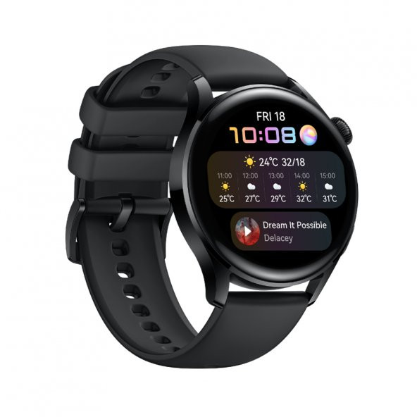 Huawei Watch GT3 İle Uyumlu Ön Darbe Emici Ekran Koruyucu Nano Cam (4 Adet)