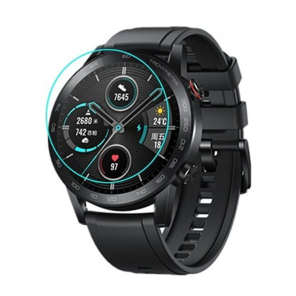 Honor Magic Watch 2 46mm Ön Darbe Emici Ekran Koruyucu Nano Cam (4 Adet)