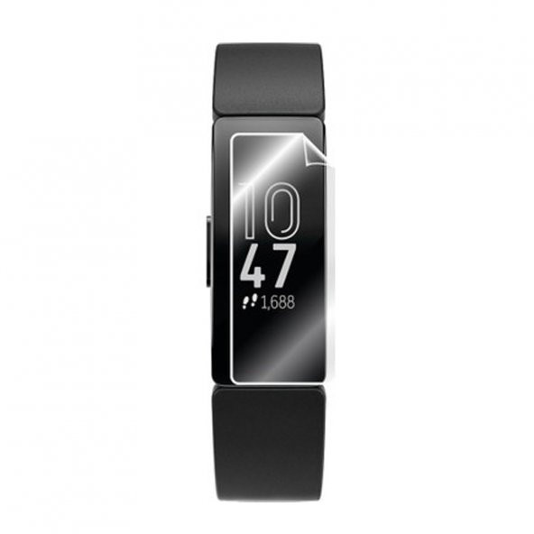Fitbit Inspire HR Ön Darbe Emici Ekran Koruyucu Nano Cam (4 Adet) - 1