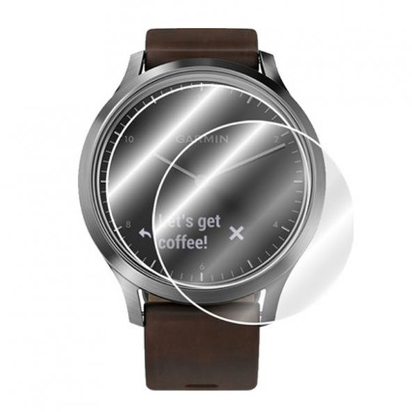 Garmin Vivomove Ön Darbe Emici Ekran Koruyucu Nano Cam (4 Adet) - 1