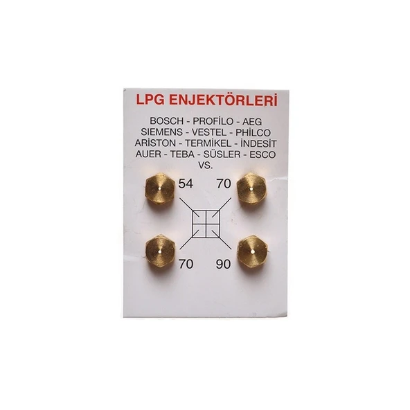5 paket LPG OCAK MEMESİ ENJEKTÖR  arcelık beko uyumlu lpg tup