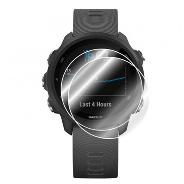 Garmin Forerunner 245 Ön Darbe Emici Ekran Koruyucu Nano Cam (4 Adet) ürün görseli 1