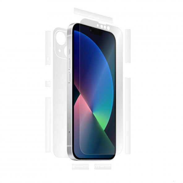 İphone XS Ön-Arka 360 Fullbody Darbe Emici Kaplama ve Hd Ekran Koruyucu