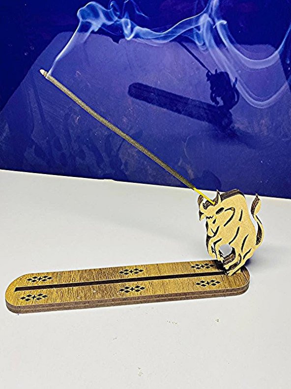Otantik Ahşap Tütsü kayığı ((Tutsu Hediyeli)) - 2