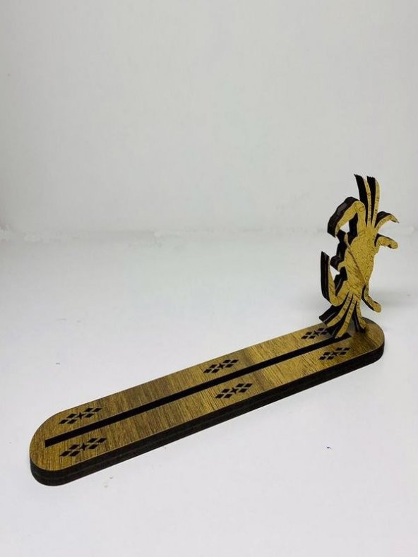 Otantik Ahşap Tütsü kayığı (Tutsu Hediyeli) - 3