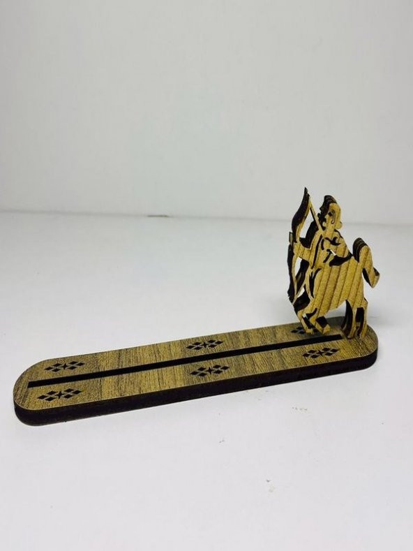 Otantik Ahşap Tütsü kayığı (Tutsu Hediyeli) - 4