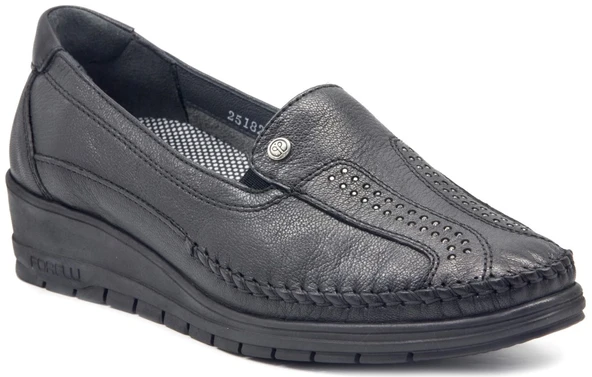 Forelli 25182 Siyah Bayan Ayakkabı Comfort ürün görseli