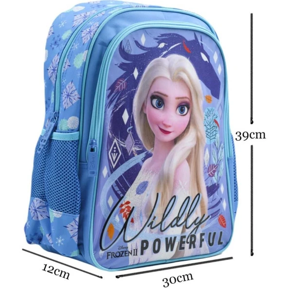 Frocx Otto Disney Frozen Hawk Widely İlkokul Çantası 2 Bölmeli - 2