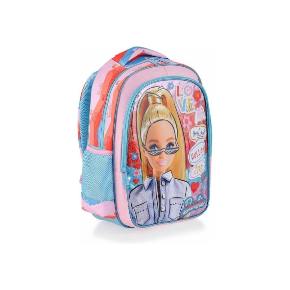 Frocx Otto Barbie 2 Bölmeli İlkokul Çantası Barbie Due Love All Okul Sırt Çantası - 2