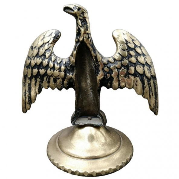 PiMarks Selçuklu Kartalı Dekoratif Biblo Pirinç Döküm - 2