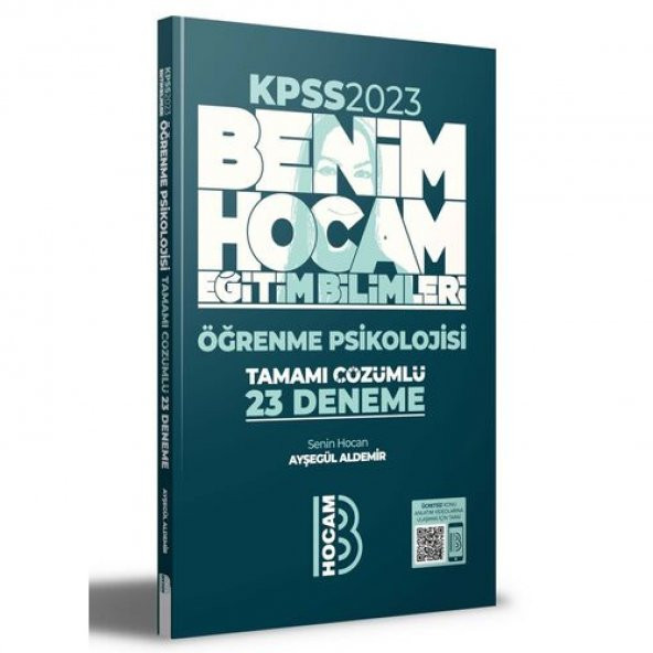 Benim Hocam Yayınları KPSS Eğitim Bilimleri Öğrenme Psikolojisi Tamamı Çözümlü 23 Deneme