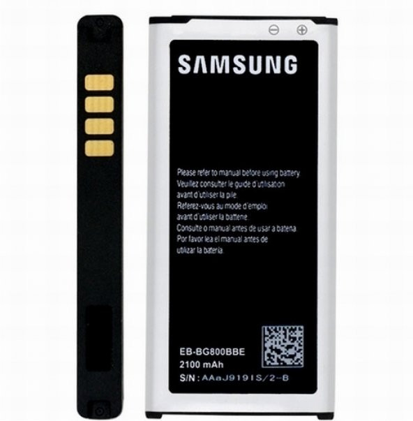 Day Samsung Galaxy G900FD EB-BG900BBE EB-BG900BBU EB-BG900BBC Garantili 2800mAh Pil Batarya ürün görseli 1