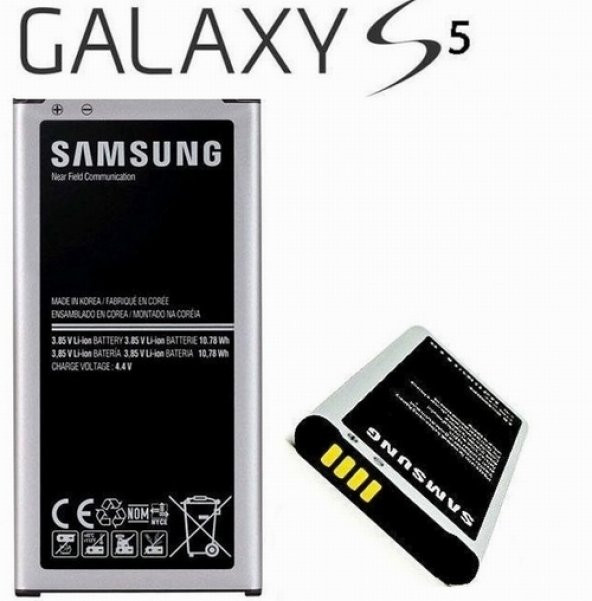 Day Samsung Galaxy G900K EB-BG900BBE EB-BG900BBU EB-BG900BBC Garantili 2800mAh Pil Batarya