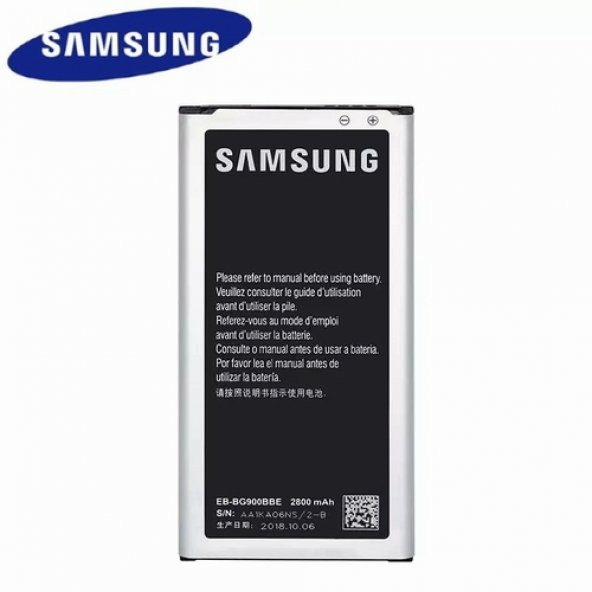 Day Samsung Galaxy S5 G900S EB-BG900BBE Garantili 2800mAh Pil (Uzun Ömürlü Batarya)