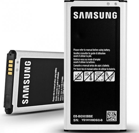 Day Samsung Galaxy G900H EB-BG900BBE EB-BG900BBU EB-BG900BBC Garantili 2800mAh Pil Batarya