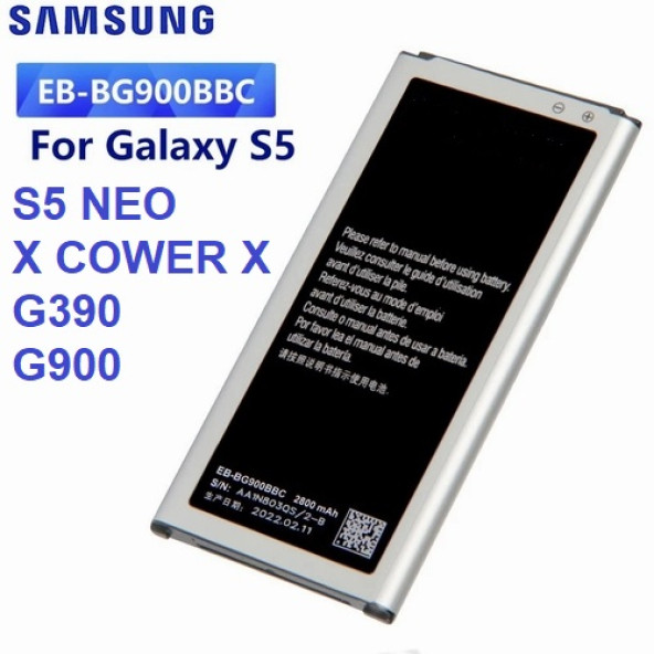 Day Samsung Galaxy S5 NEO G900MD EB-BG900BBE EB-BG900BBU EB-BG900BBC Garantili 2800mAh Pil Batarya