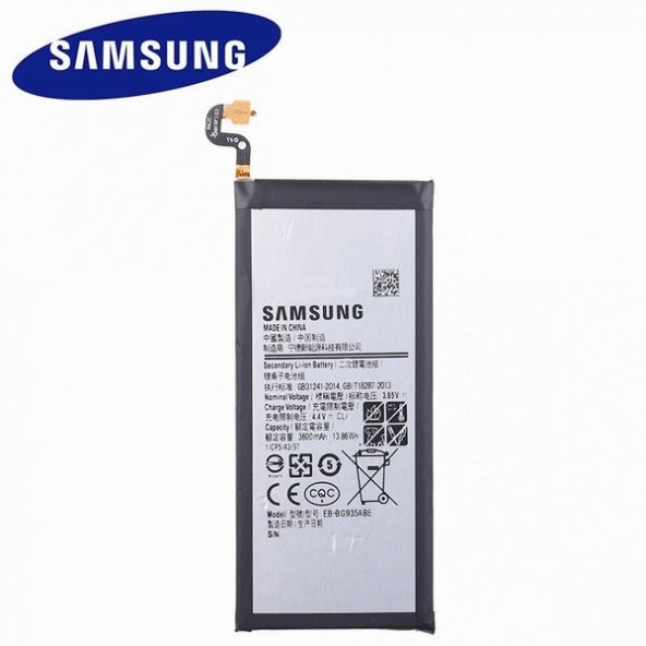 Day Samsung Galaxy SM-G935K EB-BG935ABE 3600mAh Pil Batarya Orijinal Uzun Ömürlü Yüksek Kapasite