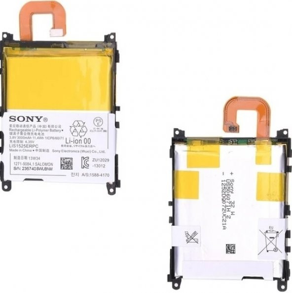 Day Sony Xperia Z1 L39h için Sony LIS1525ERPC 3000 Mah Batarya Pil ürün görseli 1