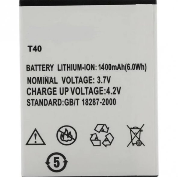 Day Turkcell T-40 / ZT Avea In Touch 2 (1400 mAh) Batarya Pil